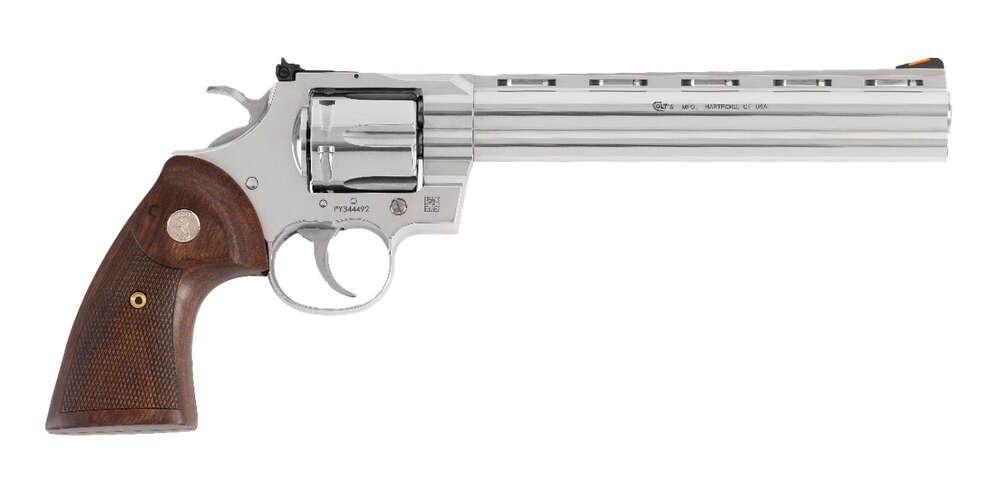 Handguns Colts Manufacturing Python 357Magnum|38Special COLT PYTHON 357MAG 8" 6RD STS • Model: Python